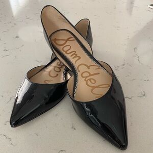 Sam Edelman Black Patent Flats Size 8.5